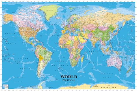 A Political Map Of The World