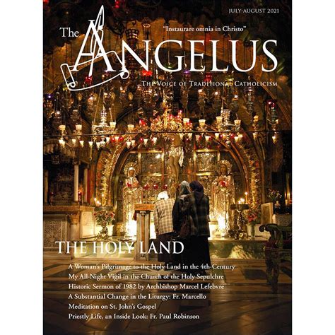 The Angelus Issues Angelus Press
