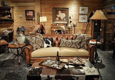 Western Living Room Furniture ~ Cowboy Western Living Room Rustic Decor