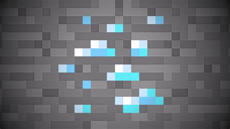 43 Minecraft Diamond Block Wallpaper
