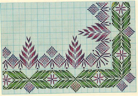 Swedish Gingham Embroidery Swedish Embroidery Folk Embroidery Cross
