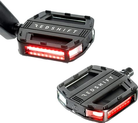 Redshift Arclight Bicycle Pedals With Led Lights Auto On Off Hr