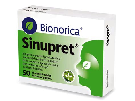 Sinupret 50 Tablet Chytrá Lékárna