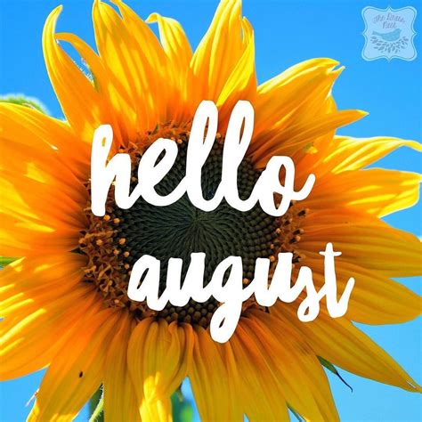 Oh August what do you have in store for us? For me August means the last hurrah of Summer. Back ...