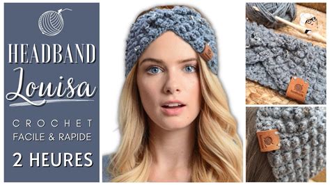 🧶 Faire Un Headband Louisa En 2 Heures Au Crochet Facile And Rapide 🧶tuto