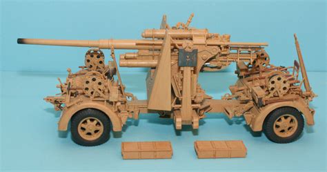 21st Century Toys 118 Flak 3637 88mm Gun Kit First Look