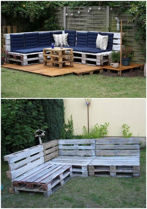 How To Build Outdoor Furniture From Pallets Patio Furniture