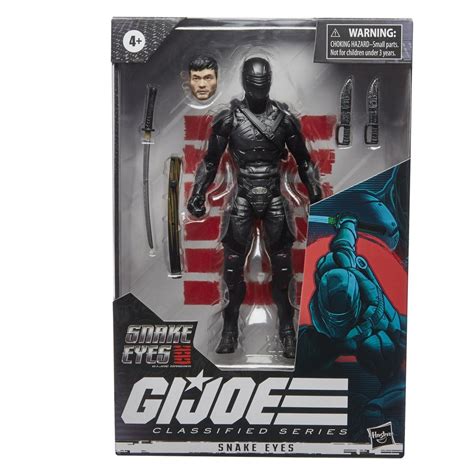 Joe origins stars henry golding as snake eyes, a tenacious loner who is welcomed into an ancient japanese clan called the arashikage after saving the life of their heir apparent. G.I. Joe Classified Series Snake Eyes: GI Joe origins ...