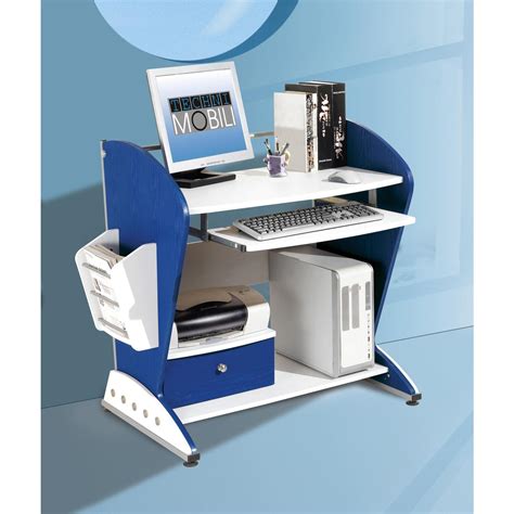 Each and every teenager would love a desk perfectly organized according to their individual style, habits, and overall personal preference. Techni Mobili Kids & Teen Desk by OJ Commerce RTA-Q207-BW ...