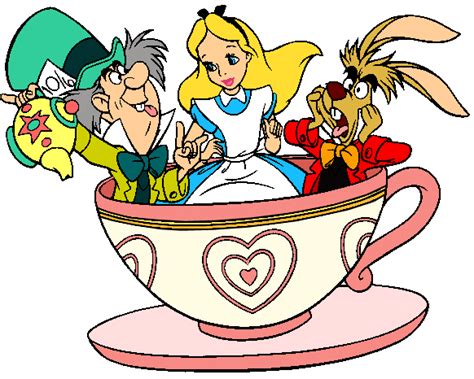 Alice In Wonderland March Hare And Mad Hatter Clip Art Images Disney Clip Art Galore Image