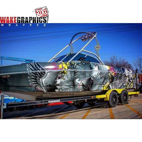 This Tige Boat Is Summer Ready Wrapped In 3m Ij180c And 8518 By Wake