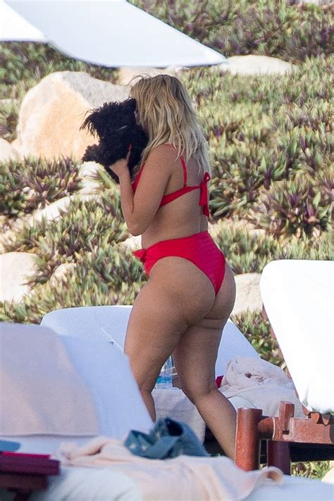 Bebe Rexha In Red Bikini On Vacation In Cabo San Lucas 09 GotCeleb