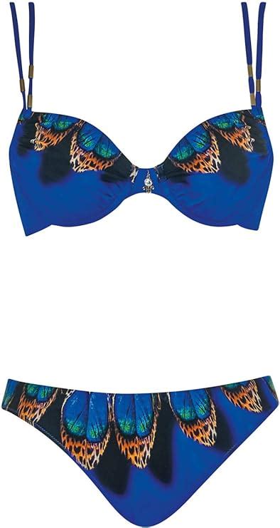 Opera Bikini Wild Blue Cup D Farbe Blau Größe 48 Amazonde Bekleidung