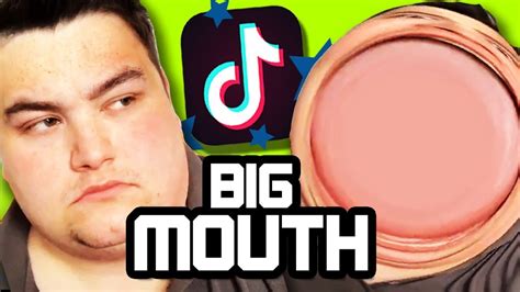 Funniest Tik Tok Challenge Big Mouth Trend Youtube