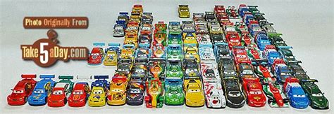 Mattel Disney Pixar Cars World Grand Prix Racers A Large Grid Mostly
