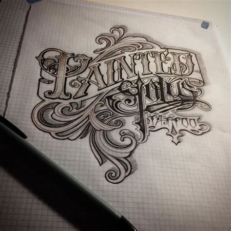 Pin By Kristina Duncan On Typography Typography Drawing Tattoo