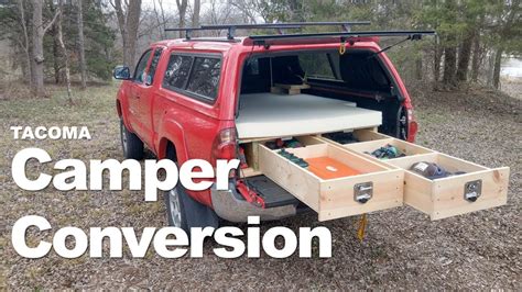 Tacoma Truck Bed Camper Conversion Youtube