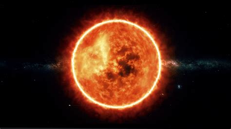Sun Surface With Solar Flares Abstract Stock Motion Graphics Sbv