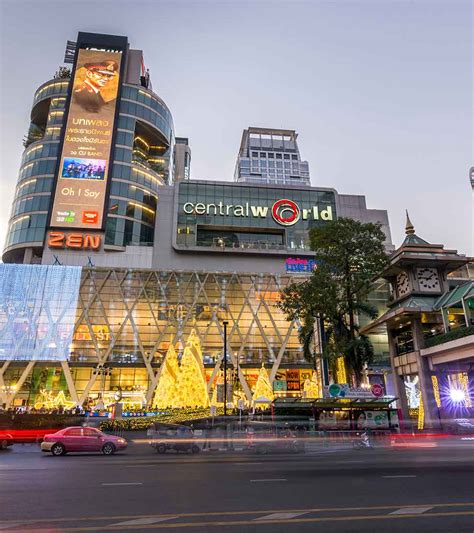Bangkok Thailand March 2017 Central World Shopping Mall