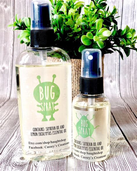 All Natural Bug Spray Etsy