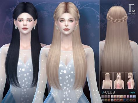 Hair N61 Fairy By S Club At Tsr Sims 4 Updates