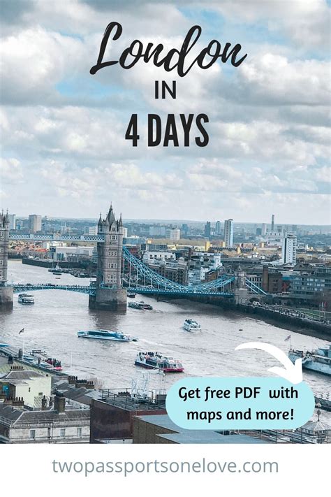 Visit London Itinerary For 4 Days Visit London Europe Travel Tips