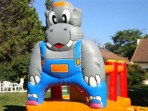 huge hippo jumping bounce houses manufacturers