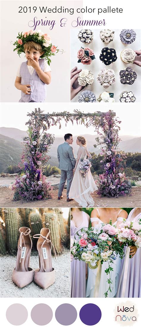 12 Wedding Color Palettes That Are Perfect For Spring Wednova Blog