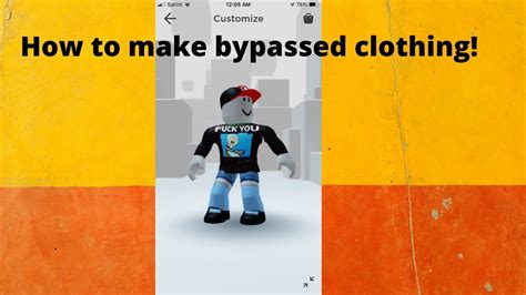 How To Make Bypassed Shirts Roblox Youtube