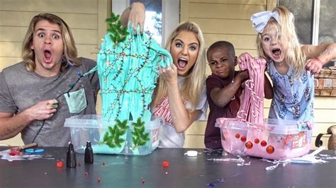 Ultimate Christmas Slime Contest 4 Year Olds Vs Adults