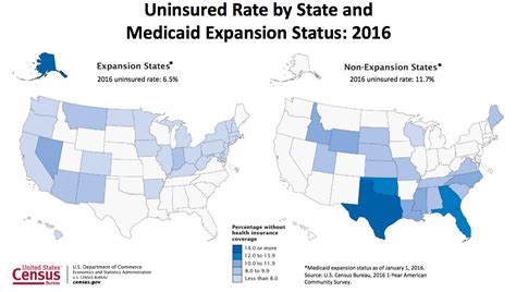 Health insurance & health reform authority. Maps show Obamacare's big on Americans' health insurance coverage