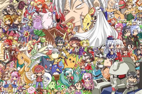 68 Anime Chibi Wallpaper On Wallpapersafari