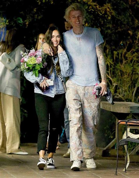 Megan Fox And Machine Gun Kelly Enjoy Romantic Dinner Date In Hollywood