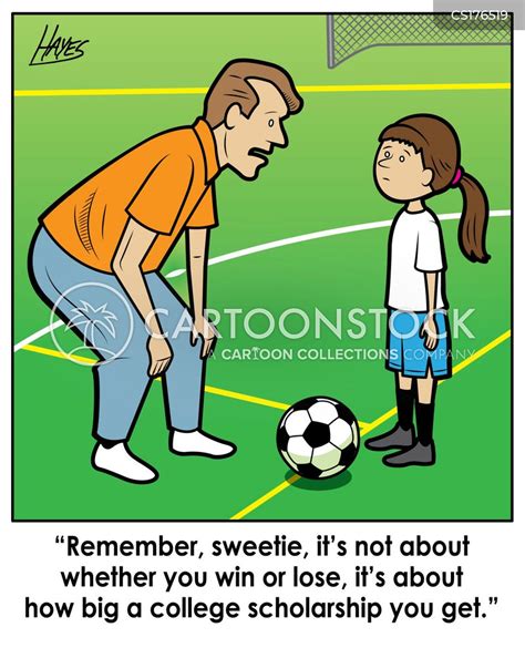 Funny Soccer Cartoon