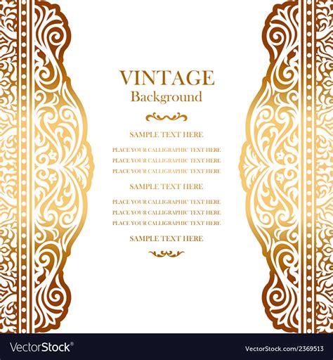 Download 215 wedding dress card free vectors. Wedding gold card with lace pattern Royalty Free Vector