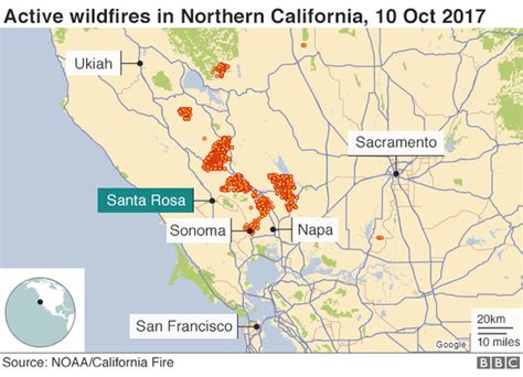 Santa Rosa California Fire Map Osiris New Dawn Map