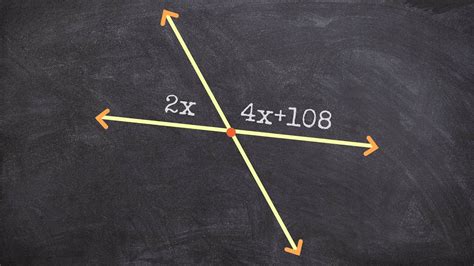 Finding The Value Of X Using Supplementary Angles Free Math Videos