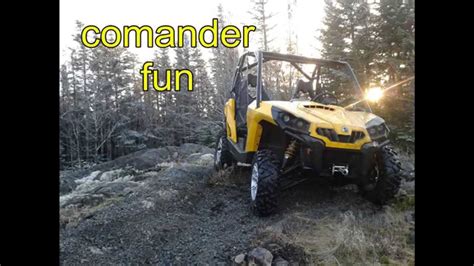 Can Am Commander Fun In The Snow Youtube