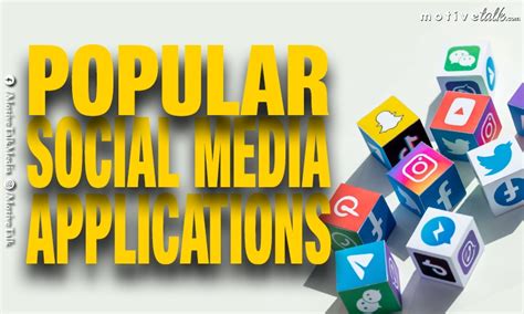 Top 16 Best Popular Social Media Apps In The Year Of 2023 Motive Talk
