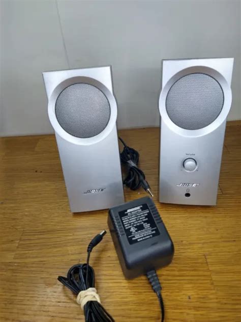 Bose Companion Series Ii Multimedia Speaker System W Power Adapter