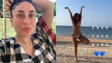 Kareena Kapoor Khan Drops A Bikini Clad Picture Of Herself On International Yoga Day 2021
