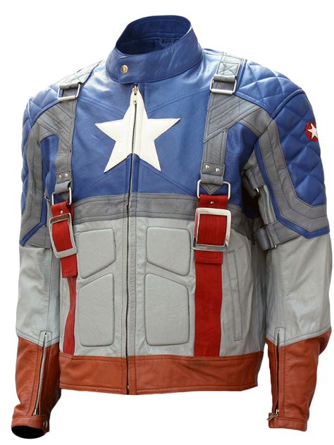 The First Avenger Captain America Leather Jacket Ljm Coats And Jackets