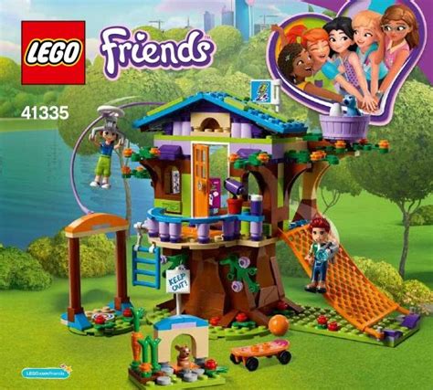 Lego 41335 Mia S Tree House Instructions Displayed Page By Page To Help You Build This Amazing