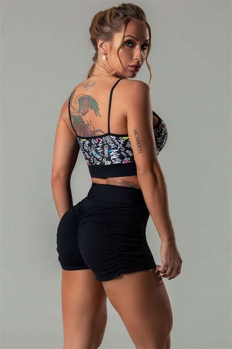 High Waist Scrunch Butt Short Von Hipkini Fitness Freak Fashion