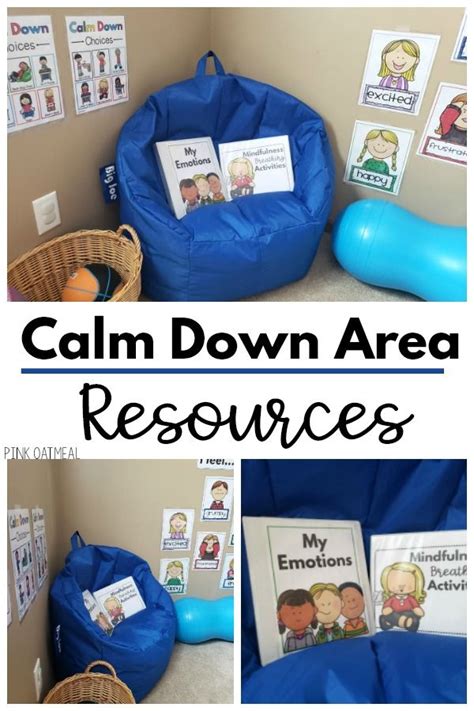 Calm Down Corner Resource Pack Special Education Classroom Preschool
