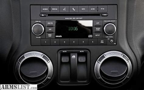 ARMSLIST - For Sale: 2012 Jeep Wrangler Factory Radio