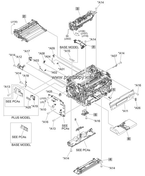 Parts Catalog Hp Laserjet Pro Cp1020 Series Page 2