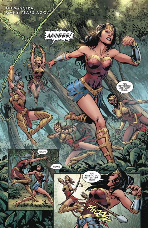 Wonder Woman And The Amazons Of Themyscira Injustice 2 Annual Wonder