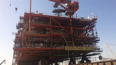 Second South Pars Phases 22 24 Platform Set For Installation Offshore