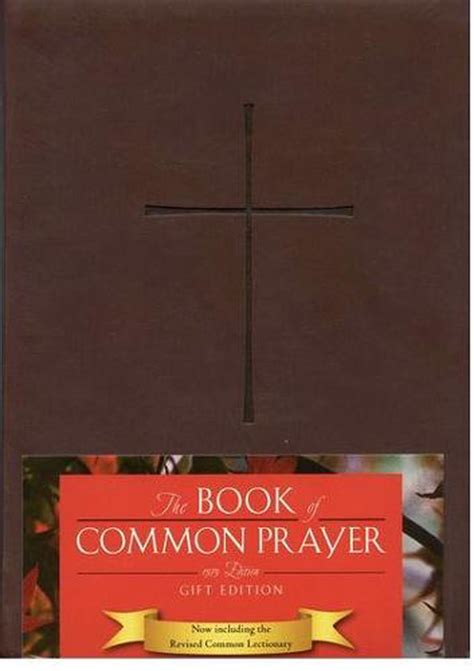 The Book Of Common Prayer With Revised Common Lectionary By Episcopal